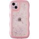 thumbnail image 1 of Qokey - Funda para iPhone 13 de 6,1 pulgadas, diseño de estrellas rizadas con purpurina transparente, protección total, suave TPU a prueba de golpes, para mujeres y niñas, color rosa, 1 of 8