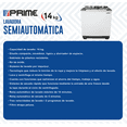 thumbnail image 3 of Lavadora Semiautomática Prime 14 Kg Doble Tina LDTPR14-G, 3 of 4