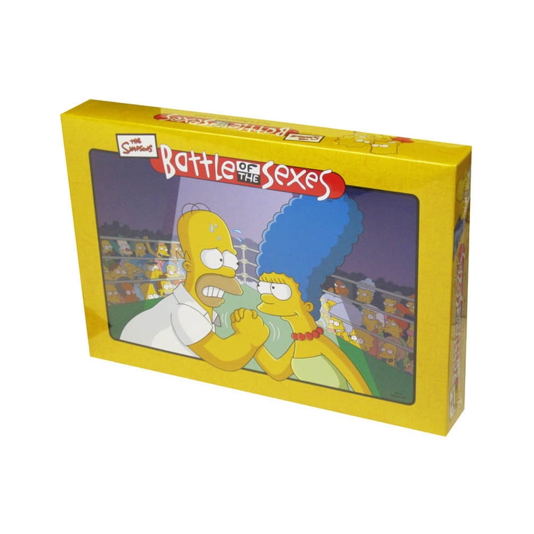 Battle of the Sexes Board Game: The Simpsons Edition - Walmart.com