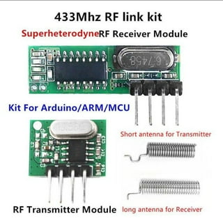 Buy RF Transmitter Receiver Module 315MHz wireless Link Kit Arduino