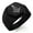 Black, variant on Stainless Steel Freemasons Masonic Floral Compass Engraved Hexagon Crest Flat Top Biker Style Polished Ring