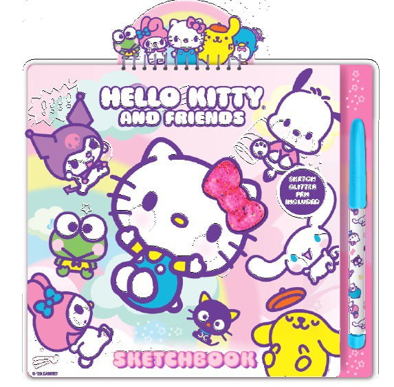 Sanrio Hello Kitty Drawing Mini Set | Activity Sketchbook with 30