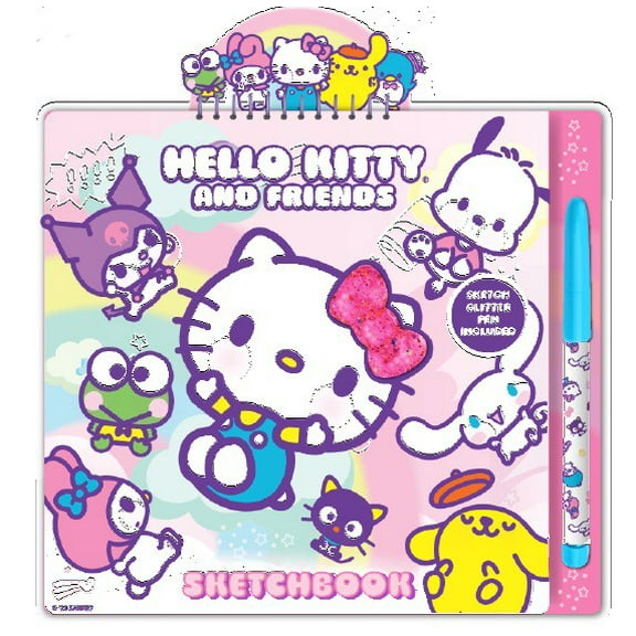 Sanrio Hello Kitty & Friends Sketchbook (Decorative Pen Included)