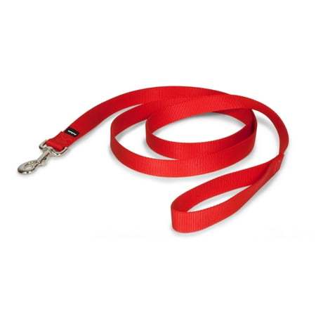 UPC: 0759023013275 | PetSafe Nylon Dog Leash  Durable  Easy to Use Bolt Snap  6ft x 1 in  Red