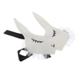 thumbnail image 4 of Máscara de Orejas de conejo Sunnimix de Pascua Blanco con borde de encaje, 4 of 8