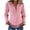 Pink #46, variant on DORKASM Womens Western Tops Long Sleeve Slim Fit Flowy Tops V Neck Cowgirl Suede Button Down 2026 Basic Clothes Fall Winter Vintage Fashion Shirts Brown S