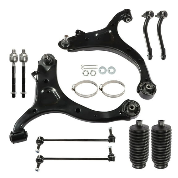SEBLAFF 10-Pack Front Lower Control Arm Sway Bar link for 2007-2012 Hyundai Santa Fe 2011 - 2013 Kia Sorento