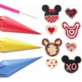 thumbnail image 6 of 122-Piece Cake Decorating Kit with 100 Tip-Free Piping Bags (14 Inch), 10 Ties, 10 Clips, 2 Scribe Needles - Disposable Pastry Bags for Royal Icing, Buttercream, Cookie, Cupcake & Cake Decoration, 6 of 6