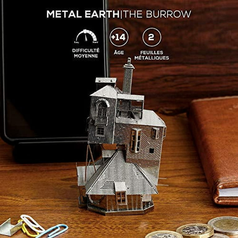 Metal Earth 3D Metal Model Kit - Harry Potter The Burrow (Weasley