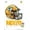 Poster & Push Pin Bundle, variant on NFL Green Bay Packers - Drip Helmet 20 Wall Poster with Wooden Magnetic Frame, 22.375" x 34"