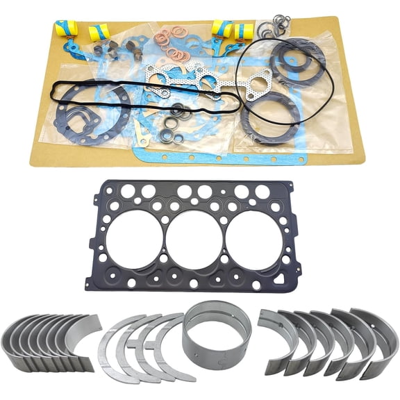 D782 Metal Kit Full Gasket Kit For Kubota D782 D782E Engine Zero Turn Mower ZD1011 ZD321 ZG332P G2160 GR2110 Tractor JB14 JB15X B7410 B1181 STD Bearing kit set