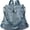 Blue, variant on PU Leather Backpack Purse for Women Fashion Multipurpose Design Handbag Ladies Shoulder Bags Travel Backpack