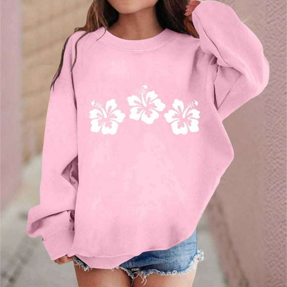 Sweatshirt Kids Graphic Sweater for Girl Toddler Shirt Pullover Top Sweatshirt Jacket Toddler Junior Cat Vest Boy Kids Comfy Hoodie Blanket Short Sleeve Hoodies for Girls Youth Sweatshirts Hoodies