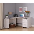 thumbnail image 4 of Smart Home Furniture 3-Drawer Contemporary Wood File Cabinet in White Oak, 4 of 5