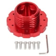 thumbnail image 2 of Adaptador de Base de Rueda de Aleacio de Aluminio de Juego de Carreras, Adaptador de Cubo del Volante de Los Juegos Fáciles de Instalar una conexión compatible, 2 of 7