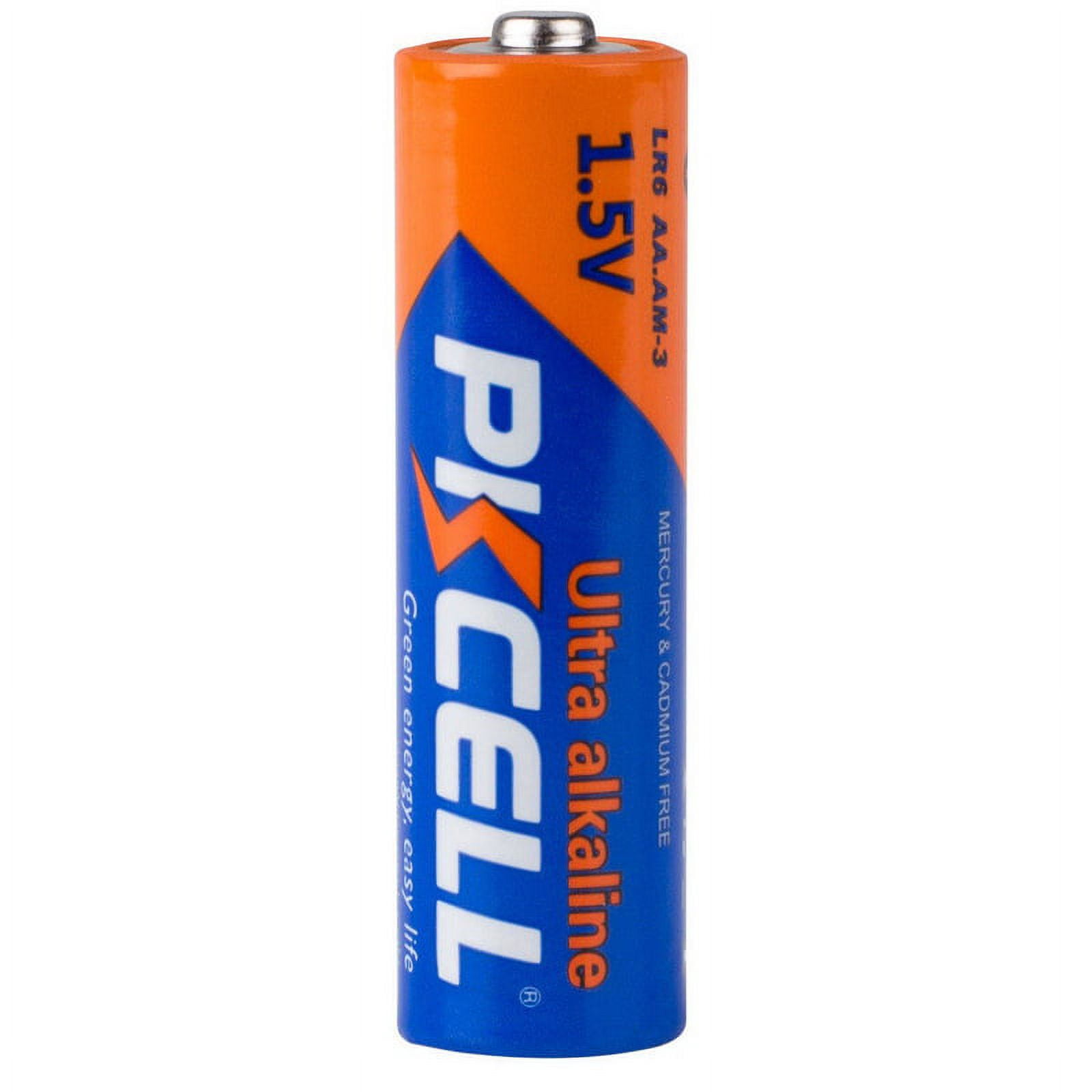 PKCELL AA Ultra Alkaline Battery 60-Pack