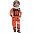 thumbnail image 2 of Disfraz de astronauta con casco para niños de Spooktacular Creations, color naranja, 2 of 7
