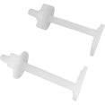 thumbnail image 3 of Fijación asiento de inodoro con 2 tornillos de cabeza cuadrada y 2 tuercas - plast, 3 of 3