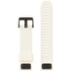 thumbnail image 2 of Correa De Reloj Garmin Quickfit 22 - Blanca Con Herrajes De Acero Inoxidable Negro, 2 of 5