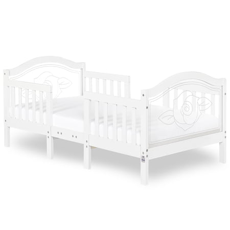 Dream On Me Rosie Toddler Bed in White
