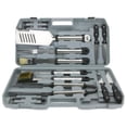 thumbnail image 1 of Mr. Barbeque Ensemble d'Outils en Acier Inoxydable Ovale 02099P Argent Prestige 18 Pièces avec Couteaux, 1 of 1