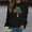 #104-Black, variant on Christmas Palm Tree Sweatshirt for Women Funny Hawaiian Beach Tropical Xmas Pullover Long Sleeve Christmas Shirt Top