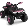 thumbnail image 1 of 12V Ride-On Car with Parent Remote Control, Off-Road ATV 4-Wheeler with LED Flag, 1 of 8