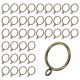thumbnail image 1 of Uxcell 40-Pack Anillas de Cortina Verde Bronce con Ojal, Anillas de Metal para Barras de Cortina, Diámetro Interior de 1.25 Pulgadas, 1 of 1