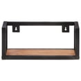 thumbnail image 3 of vidaXL Wall Shelves 2 pcs 15.7" Solid Acacia Wood, 3 of 6