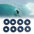thumbnail image 3 of Aoanydony 8Pcs Skateboard Bearings 8mm Precision Size ABEC-11 for Longboard Blue 22mm, 3 of 6