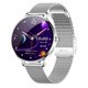 thumbnail image 3 of Reloj inteligente para mujer, modelo con pantalla esférica AMOLED, función de llamada Bluetooth, control táctil completo, clasificación de impermeabilidad IP68, batería de larga duración para uso dia, 3 of 9
