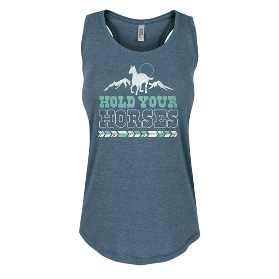 Country Casuals - Hold Your Horses - Women's Racerback Tank