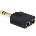 thumbnail image 1 of 274-894 - AUDIO ADAPT 6.3STERPL-6.3STEREO JKX2 GOLD, 1 of 1