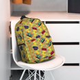 thumbnail image 3 of Lukts 90s Audio Tape Pattern 15 Inch Student Backpack, Waterproof Laptop Backpack with Adjustable Shoulder Straps, Lightweight Travel, Campus Backpack, Unisex, 3 of 6