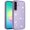 Purple, variant on Phone Case for Samsung Galaxy A27 Luxury Diamond Bling Sparkle Chrome Metallic Edge Shockproof Durable Protective Stylish Premium Hybrid Design Cover Purple