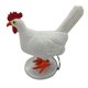 thumbnail image 1 of LáMpara de Huevo LáMpara de Huevo de Pollo de Resina LáMpara de Mesa Luz 3D LED Gallina Poniendo Huevos Luces Nocturnas para la DecoracióN de la Sala de Estar del Dormitorio, 1 of 5