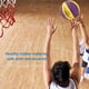 thumbnail image 5 of Baloncesto De Goma, Absorbente De Humedad, Resistente Al Desgaste, Tacto Suave, Fácil De Agarrar, Baloncesto Deportivo Para Jóvenes, Niños Y Niñas, 5 of 7
