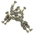 thumbnail image 5 of Fitness Enthusiast Bodybuilder Shape Charms 2Pcs Durable Zinc Alloy Keychain Decorations For Gym Use And Home Decoration, 5 of 5