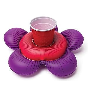 BigMouth Inc. Inflatable Pool Party Beverage Boats, Flowers, 3 Count