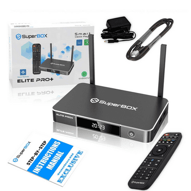 superbox Elite PRO   4g ram 64g rom computer With NEWLY UPDATED Voice Command Remote