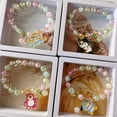 thumbnail image 2 of Sanrio-pulsera con dijes de dibujos animados Kawaii para mujer, regalo de joyería, juguetes, pulseras de dulces para niñas y niños, 2 of 4