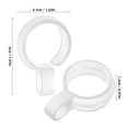 thumbnail image 2 of PTOOTP Outdoor Windproof Plastic Clothes Hook Laundry Hanging Clip Easy to Fix and Lightweight, 2 of 8
