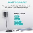 thumbnail image 5 of Tek Styz PRO 45W Charge Kit Compatible with Samsung Galaxy S23 Ultra with Fast/Quick Charge 3 Plus Hi-Power 100W PD/USB-C 4ft Cable! (Black), 5 of 5