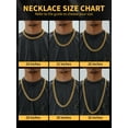 thumbnail image 4 of U7 Gold Plated 12MM Cuban Link Chain for Men Women 26 Inch Thick Stainless Steel Franco Curb Necklace Pop Jewelry Gift for Him, 4 of 8