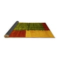 thumbnail image 2 of Ahgly Company Indoor Rectangle Abstract Yellow Contemporary Area Rugs, 5' x 8', 2 of 4