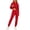 Red #21, variant on Dresfit Womens Sweatsuits 2026 Hooded Long Sleeve Sweatshirt & Drawstring Joggers Sets Fall Plus Size 2 Piece Outfits Baggy Loose Fit Matching Sweat Sets XL