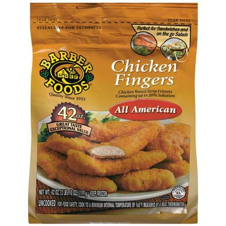 Barber Foods: All American Chicken Fingers, 42 oz