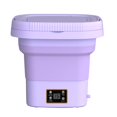 thumbnail image 3 of Lavadora portátil BLESIY 9L compacta Fácil de llevar para RV Lavandería Dormitorio Ropa de violeta, 3 of 8