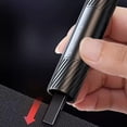 thumbnail image 3 of Tactical Car Emergency Escape Tool - Spring-Loaded Window Breaker & Seatbelt Cutter, 20KGF Impact Force, Underwater Use, Aluminum Alloy Life Saver with Mount Base, 3 of 8