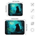 thumbnail image 3 of Dish Drying Mat Kitchen Pad Large Counter Absorbent Dish Mats Drainer Magic Black Cat, 3 of 8